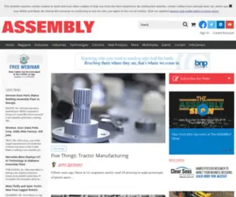 Appliancedesign.com(Assembly Magazine) Screenshot