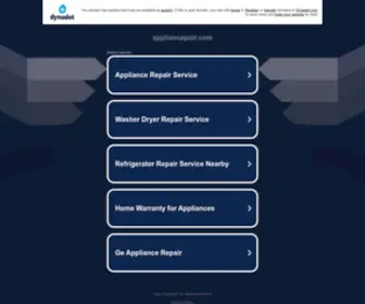 Appliancepair.com(Appliancepair) Screenshot