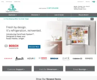 Appliancepalace.com(Appliance Palace) Screenshot