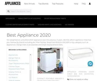 Applianceq.com(Appliance Reviews and Best prices) Screenshot