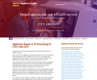 Appliancerepair-Stpetersburgfl.com(Express Appliance Repair Works) Screenshot