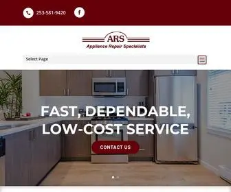 Appliancerepairars.com(Appliance Service in Federal Way) Screenshot