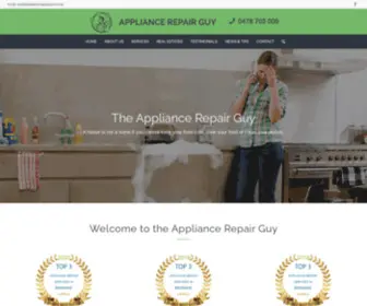 Appliancerepairguy.com.au(Appliance Repair Guy) Screenshot