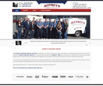 Appliancerepairspokane.org(Appliance Repair in SpokaneJeffreys Appliance Service) Screenshot