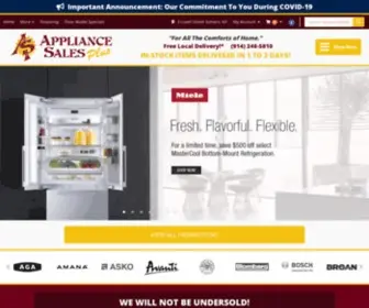 Appliancesalesplus.com(Appliance Sales Plus) Screenshot