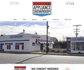 Applianceshowroom.com(Appliance Showroom) Screenshot