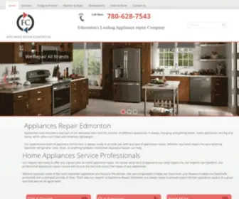 Appliancesrepairexpetsedmontonab.ca(Appliance Repair Edmonton) Screenshot