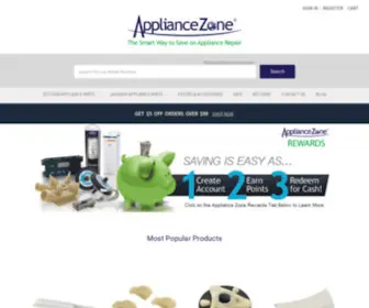 Appliancezone.com(Parts and Accessories) Screenshot