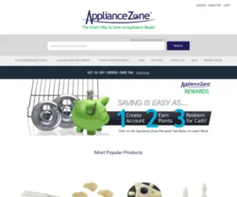 Appliancezone.net(Parts and Accessories) Screenshot