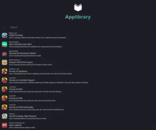 Applibrary.org(App library) Screenshot