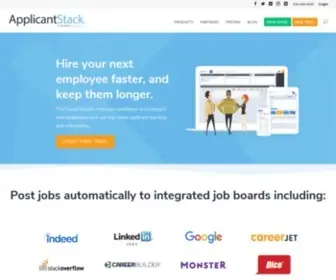 Applicantstack.com(Applicantstack) Screenshot