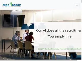 Applicantz.ai(Applicantz Applicantz) Screenshot