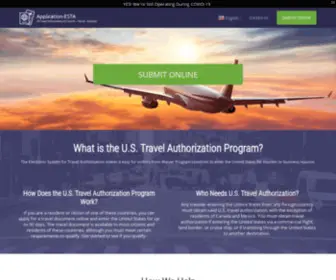 Application-Esta.us.com(Online Application) Screenshot