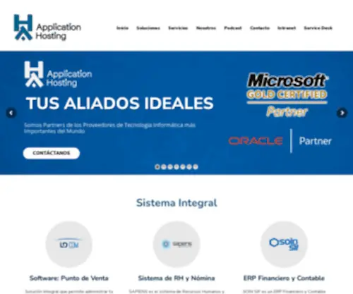 Applicationhosting.com.mx(Application Hosting) Screenshot