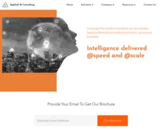 Appliedaiconsulting.com(Applied AI Consulting) Screenshot