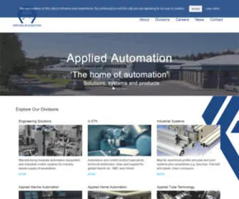 Appliedautomation.co.uk(Applied Automation) Screenshot