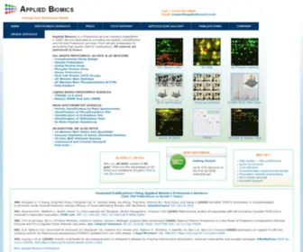 Appliedbiomics.com(Applied Biomics) Screenshot