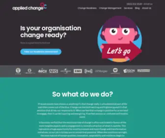 Appliedchange.co.uk(Appliedchange) Screenshot