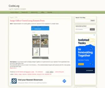 Appliedcodelog.com(CodeLog) Screenshot