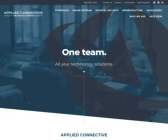 Appliedconnective.com(Expert IT services in Norfolk) Screenshot