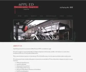 Appliedengineering.com.au(Applied Engineering Services) Screenshot