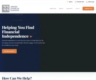 Appliedfinancialplanning.com(Financial Advisors) Screenshot