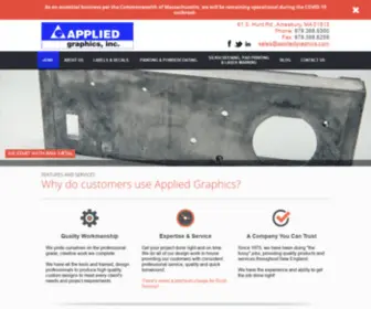 Appliedgraphics.com(Applied Graphics Inc) Screenshot