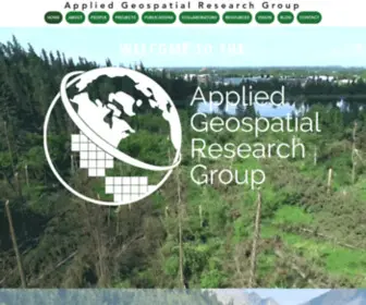 Appliedgrg.ca(Applied Geospatial Research Group) Screenshot