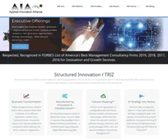 Appliedinnovationalliance.com(Front Page) Screenshot