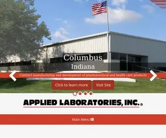 Appliedlabs.com(Applied Laboratories) Screenshot
