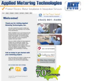 Appliedmetering.com(Applied Metering Technologies (AMT)) Screenshot