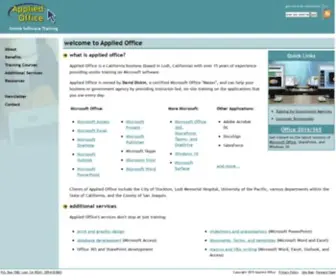 Appliedoffice.net(Applied Office) Screenshot