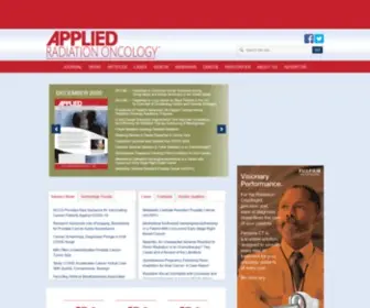 Appliedradiationoncology.com(Applied Radiation Oncology) Screenshot