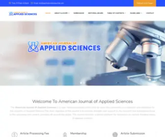 Appliedsciencesjournal.com(Appliedsciencesjournal) Screenshot