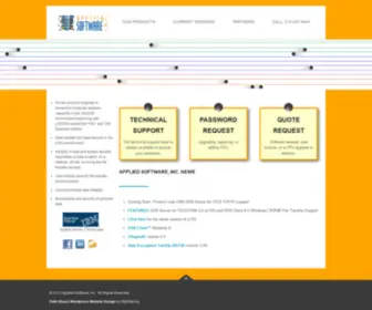 Appliedsoftware.com(Applied Software) Screenshot
