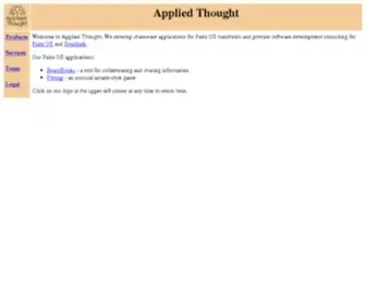 Appliedthought.com(OS X Server) Screenshot