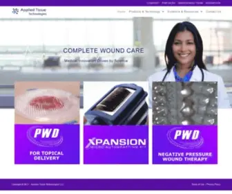 Appliedtissue.com(Applied Tissue Technologies) Screenshot