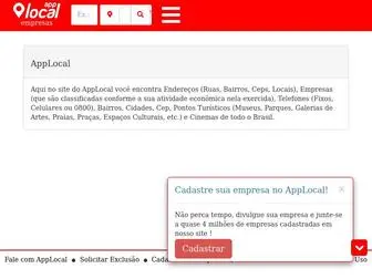 Applocal.com.br(Empresas, Ramo de Atividade, Endereços e Telefones de todo Brasil) Screenshot