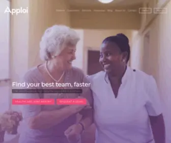 Apploi.com(Healthcare Recruiting & Onboarding Software) Screenshot