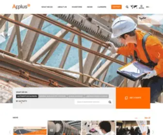 Applus.dk(Testing, Inspection and Certification Worldwide) Screenshot