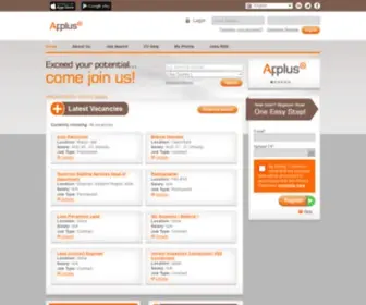 Applusjobs.com(Applus) Screenshot