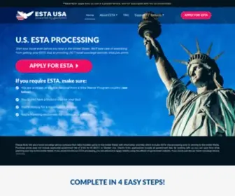 Apply-Esta.us.com(Online Application) Screenshot
