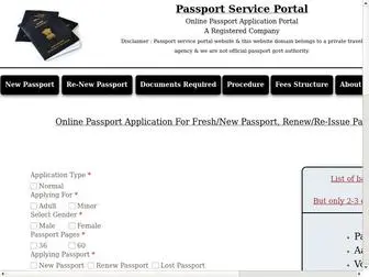 Apply-Passport.online(Passport Seva) Screenshot