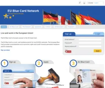 Apply.eu(The European Blue Card) Screenshot