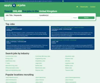 Apply4Ukjobs.com(Apply 4 UK Jobs) Screenshot