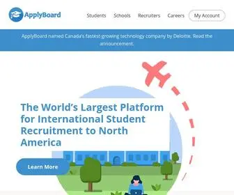 Applyboard.com(Study Abroad Application Platform) Screenshot