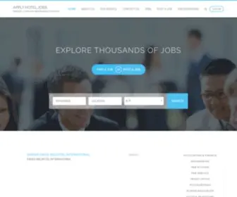 Applyhoteljobs.com(APPLY HOTEL JOBS) Screenshot