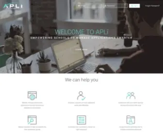 Applyinternational.com(APL) Screenshot