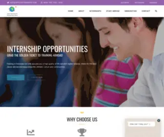 Applyinternships.com(Visas, Study Abroad, PR, Immigration) Screenshot