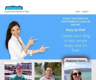 Applyleads.com(Make A Free Website) Screenshot